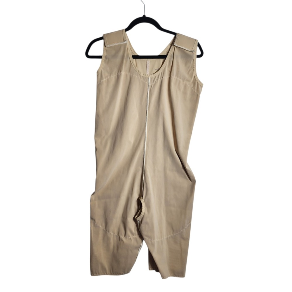 ContourMD Women Beige Post Surgical Compression Bodysuit Shapewear‎ Large